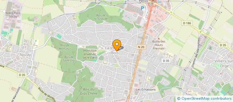 localisation de l'entreprise AUSSEVILLE à LA VILLE-DU-BOIS