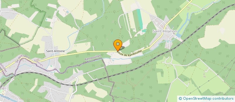 localisation de l'entreprise AUSSI R  SAINT-HILARION