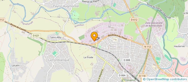 localisation de l'entreprise AUSSILLON CONTROLE TECHNIQUE à AUSSILLON