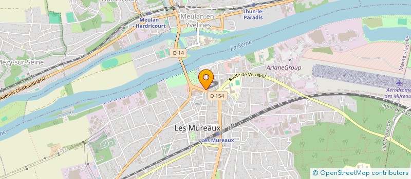 localisation de l'entreprise AUSSONE à LES MUREAUX