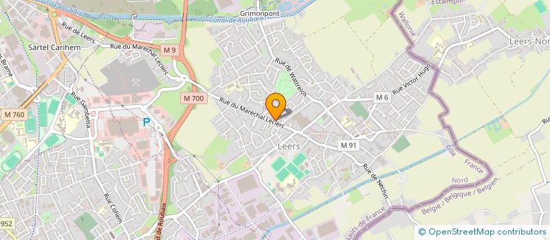 localisation de l'entreprise AUSTERLITZ PATRIMOINE à LEERS