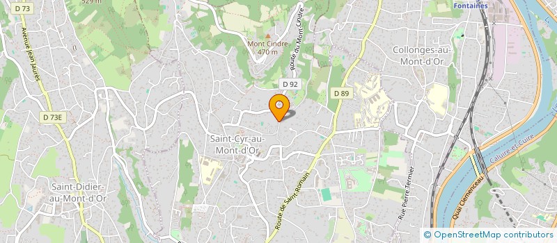 localisation de l'entreprise AUSTIN  SAINT-CYR-AU-MONT-D'OR