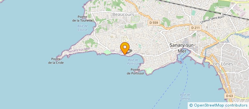 localisation de l'entreprise AUSTIN à SANARY-SUR-MER