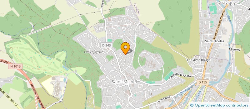 localisation de l'entreprise AUSTIN à EVREUX