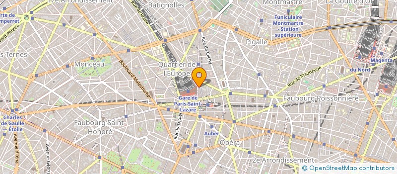 localisation de l'entreprise AUSTIN'S HOTEL à PARIS