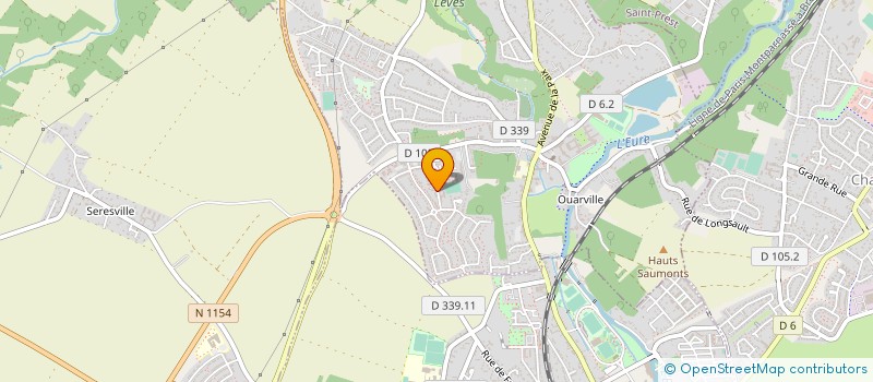 localisation de l'entreprise AUSTISME EURE ET LOIR  LEVES