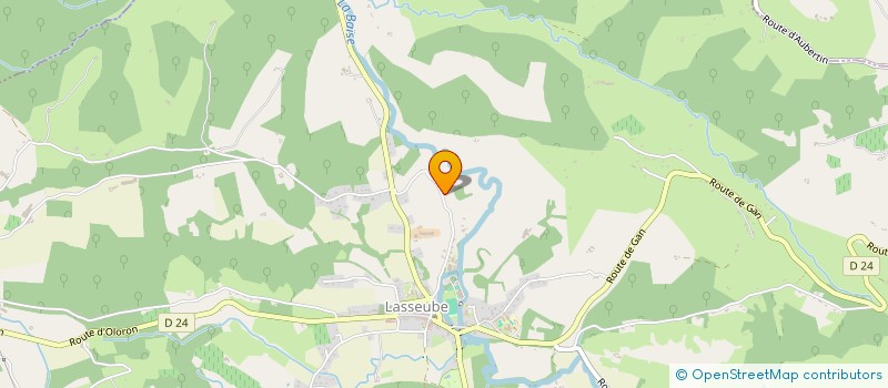 localisation de l'entreprise AUSTRA IMMO  LASSEUBE