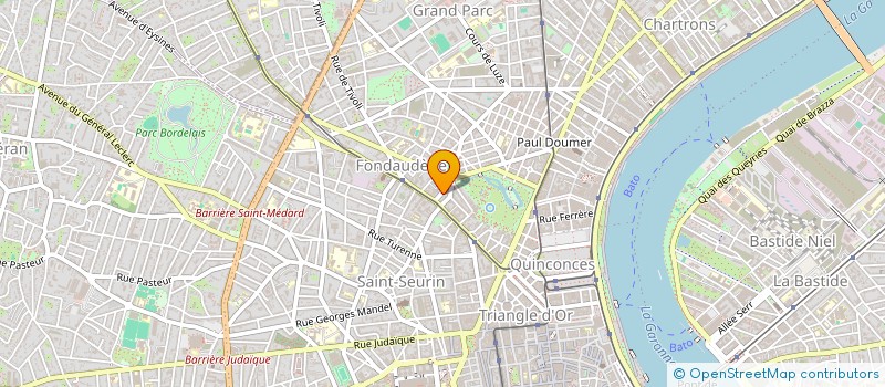 localisation de l'entreprise AUSTRAGRIS  BORDEAUX