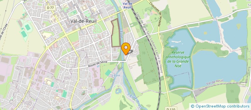 localisation de l'entreprise AUSTRAL  VAL-DE-REUIL