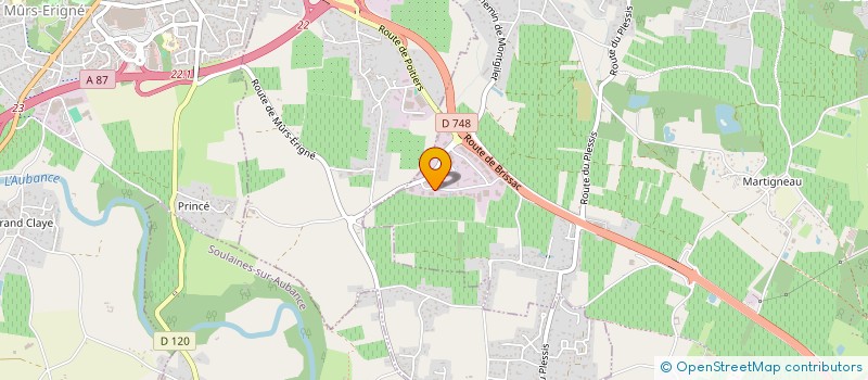 localisation de l'entreprise AUSTRAL 49  LES GARENNES SUR LOIRE