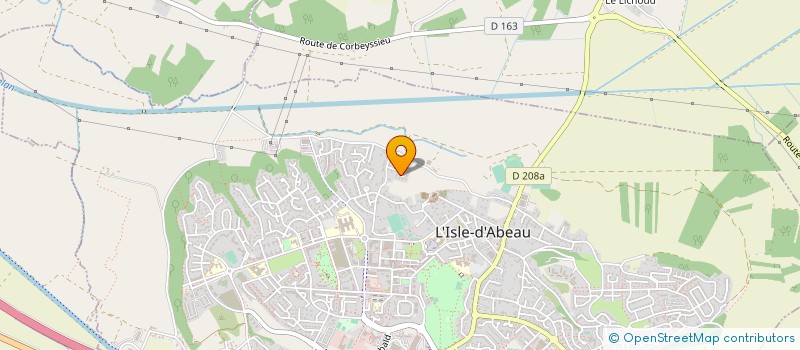 localisation de l'entreprise AUSTRAL  L'ISLE-D'ABEAU