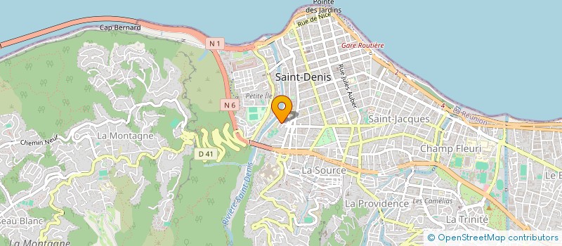 localisation de l'entreprise AUSTRAL BUREAU à SAINT-DENIS
