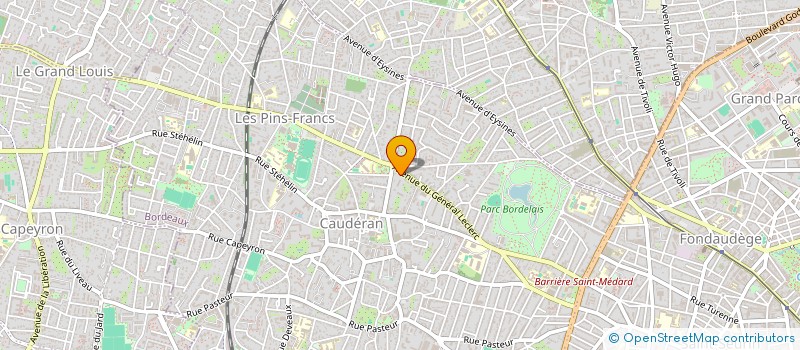 localisation de l'entreprise AUSTRAL CONCEPT à BORDEAUX