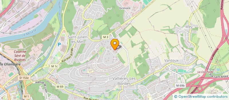 localisation de l'entreprise AUSTRAL CONSULTANTS  METZ