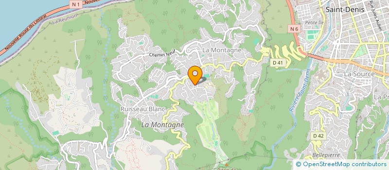 localisation de l'entreprise AUSTRAL DIFFUSION à SAINT-DENIS