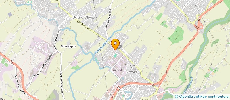 localisation de l'entreprise AUSTRAL ENERGIE  SAINT-LOUIS