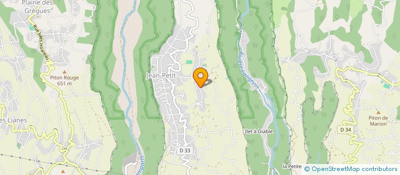 localisation de l'entreprise AUSTRAL GYM REUNION  SAINT-JOSEPH