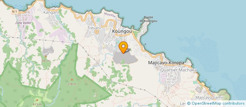 localisation de l'entreprise AUSTRAL METALLERIE SARL à MAMOUDZOU