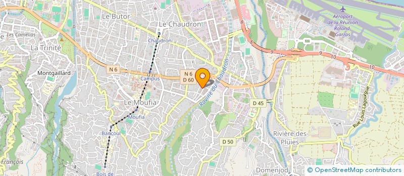 localisation de l'entreprise AUSTRAL RENOV AVENIR à SAINT-DENIS
