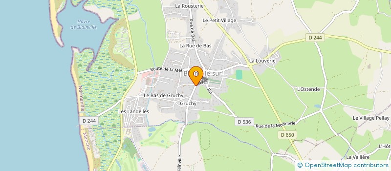 localisation de l'entreprise AUSTRALIA à BLAINVILLE-SUR-MER