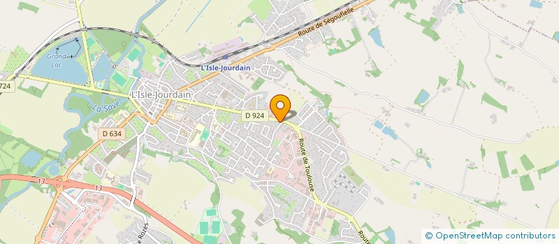 localisation de l'entreprise AUSTRALIAN POOLS N'SPAS  L'ISLE-JOURDAIN