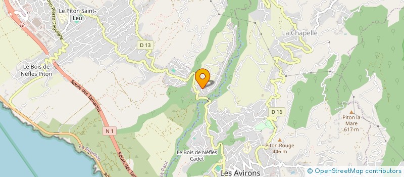 localisation de l'entreprise AUSTRALIS  SAINT-LEU