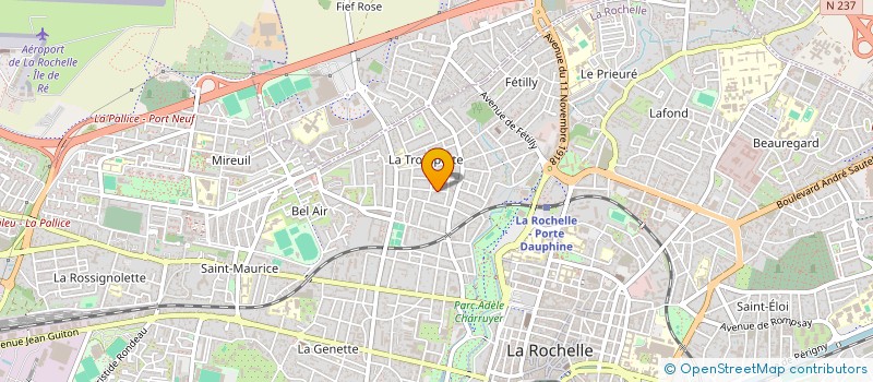 localisation de l'entreprise AUSTRALISA à LA ROCHELLE
