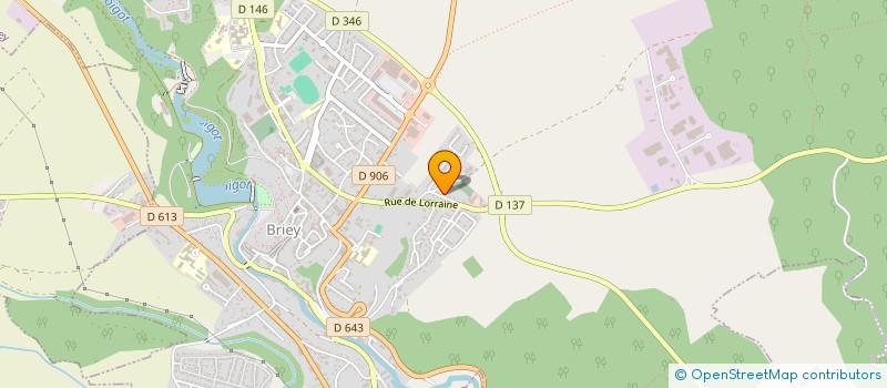 localisation de l'entreprise AUSTRASIE  VAL DE BRIEY