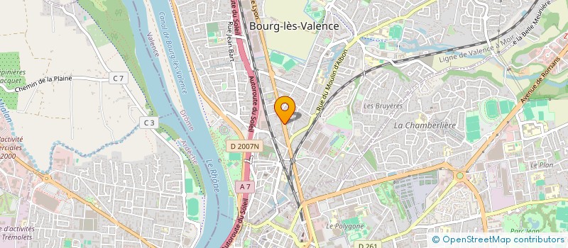 localisation de l'entreprise AUSTRIA STYLE  BOURG-LES-VALENCE