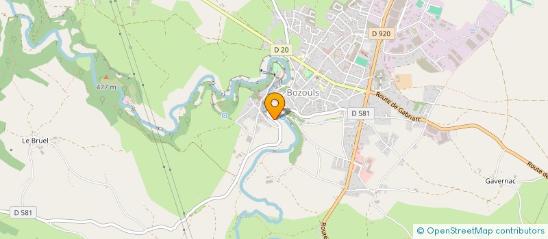 localisation de l'entreprise AUSTRUY  BOZOULS