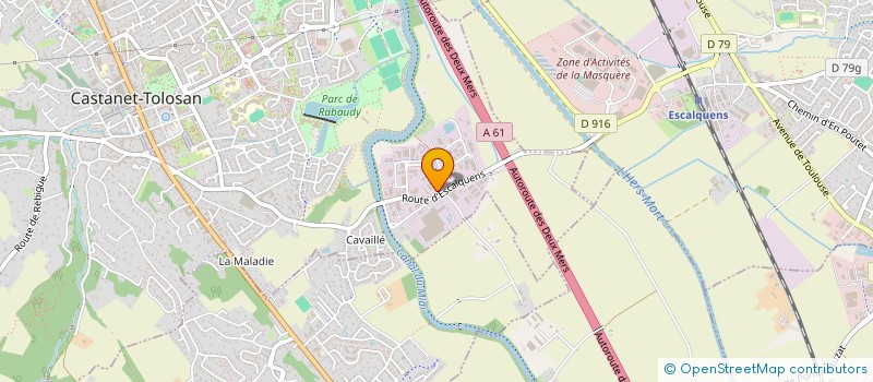 localisation de l'entreprise AUSTRUY IMMOBILIER  CASTANET-TOLOSAN