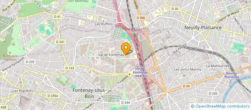 localisation de l'entreprise AUSWEIS ASSOCIATION à FONTENAY-SOUS-BOIS