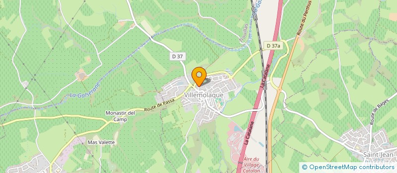 localisation de l'entreprise AUSYL  SAINTE-COLOMBE-DE-LA-COMMANDERIE