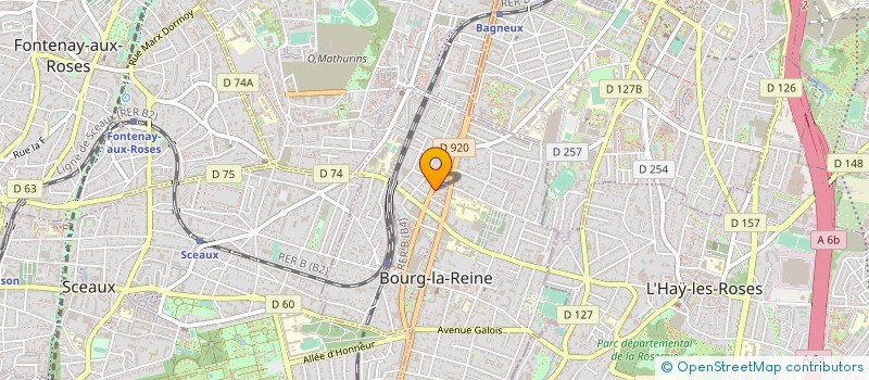 localisation de l'entreprise AUT RESOLUTION à BOURG-LA-REINE