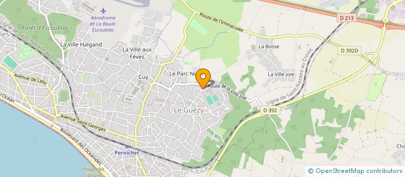 localisation de l'entreprise AUT SOLUTIONS à LA BAULE-ESCOUBLAC