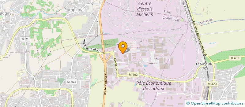 localisation de l'entreprise AUTAJON LABELS CLERMONT-FERRAND à CEBAZAT