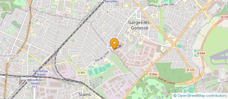 localisation de l'entreprise AUTALIS  GARGES-LES-GONESSE