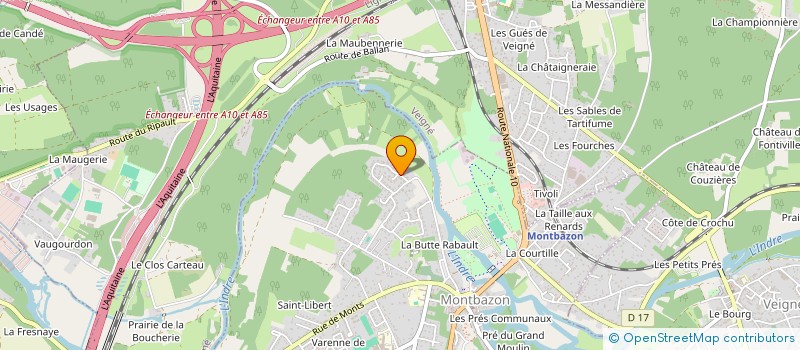 localisation de l'entreprise AUTAN  MONTBAZON