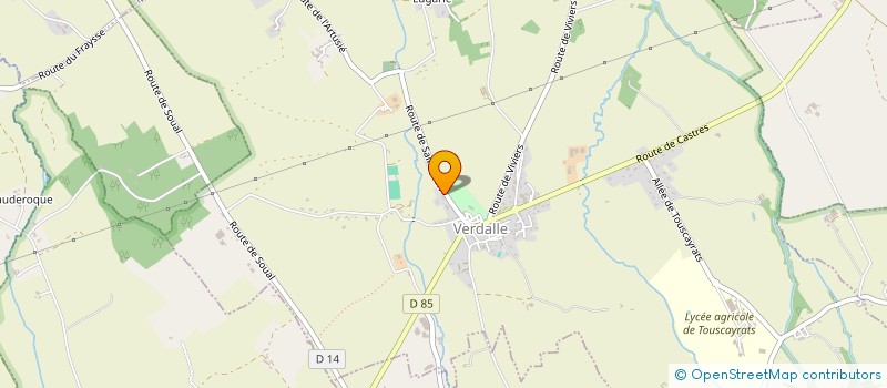 localisation de l'entreprise AUTAN EXPERTISE MAINTENANCE  VERDALLE