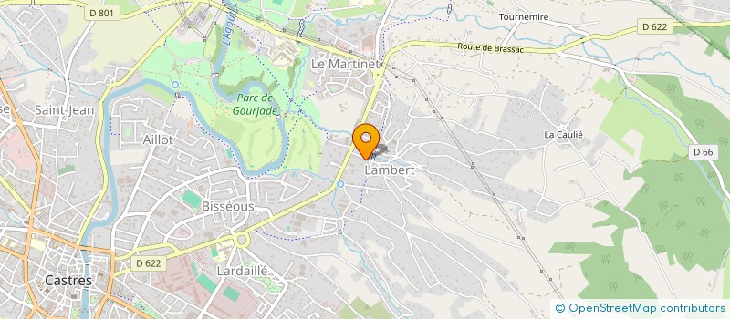 localisation de l'entreprise AUTAN PATRIMOINE  CASTRES