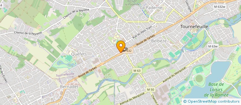 localisation de l'entreprise AUTAN PIECES AUTO  TOURNEFEUILLE