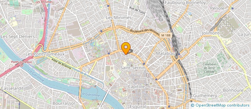 localisation de l'entreprise AUTAN VOYAGES à TOULOUSE