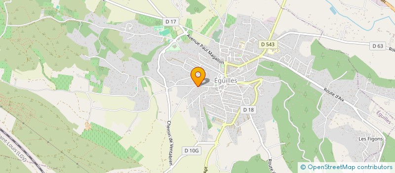 localisation de l'entreprise AUTANE  EGUILLES