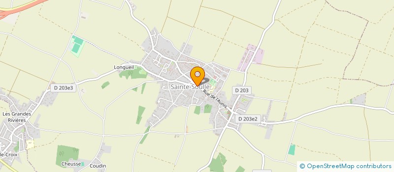 localisation de l'entreprise AUTANTIC  SAINTE-SOULLE