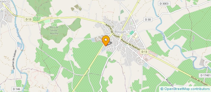 localisation de l'entreprise AUTARTIS  ROUJAN