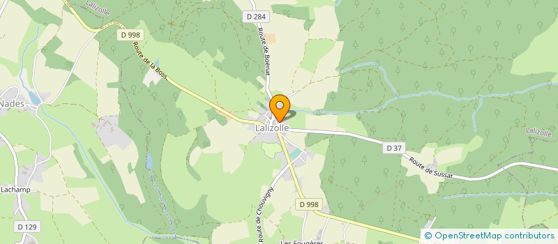 localisation de l'entreprise AUTELCOM  LALIZOLLE