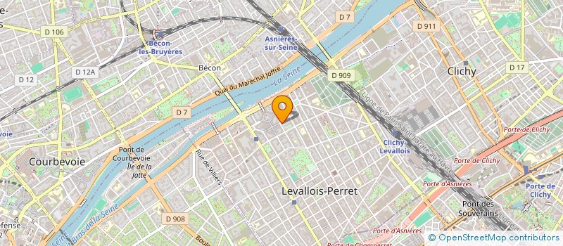 localisation de l'entreprise AUTENTIC à LEVALLOIS-PERRET