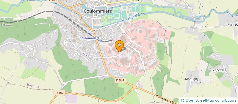 localisation de l'entreprise AUTER AUTOMAT ETUDE REALISATION à COULOMMIERS
