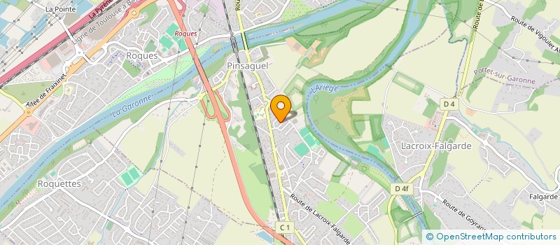 localisation de l'entreprise AUTERIVE IMMOBILIER  LACROIX-FALGARDE