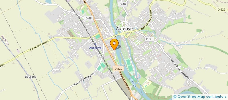 localisation de l'entreprise AUTERIVE TAXIS à AUTERIVE